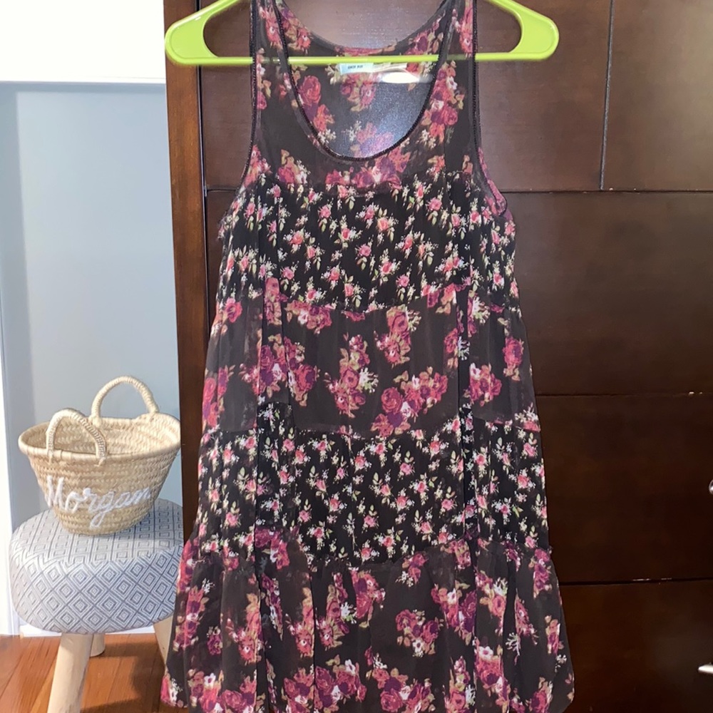 urban outfitters floral mini dress